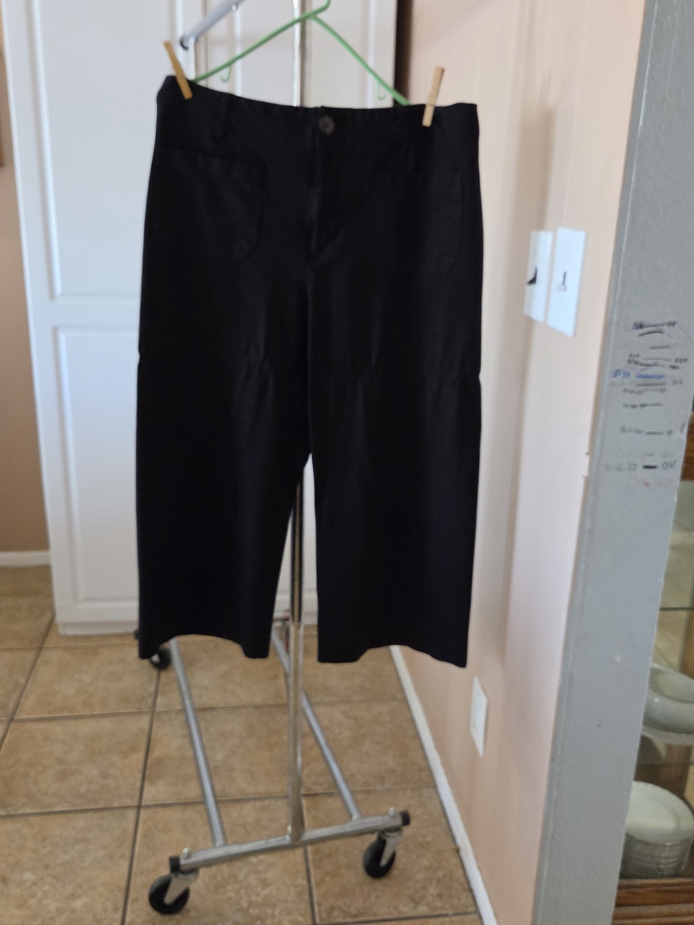 LC Lauren Conrad Black Wide Leg Pants